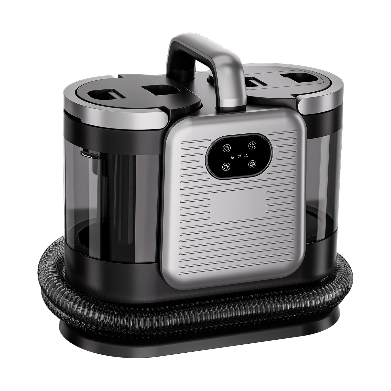 C988 Fabric Cleaner 1650W Nylon Round Bristle Head Touch Screen Low High Temp Steam Clean Sterilize for Carpet Mattress Curtains