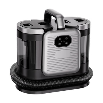 C988 Fabric Cleaner 1650W Nylon Round Bristle Head Touch Screen Low High Temp Steam Clean Sterilize for Carpet Mattress Curtains