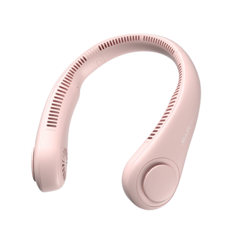 Fanio Bladeless Neck Fan, 4000mAh Rechargeable, 5-Speed Hands-Free Twistable Design