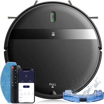 Fanio G20 Robot Vacuum Cleaner 6000Pa Strong Suction 2500mAh Battery 3in1 Mopping Sweeping Suction Smart Home Support Wifi/alexa