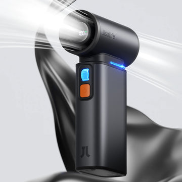 Fanio Turbo Handheld Fan, 9000mAh Rechargeable, 100-Speed LED Display